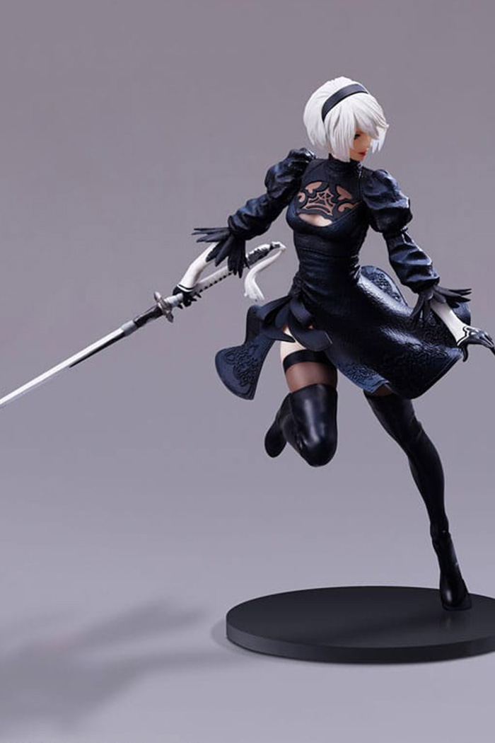 NieR:Automata FORM-ISM PVC Statue YoRHa Android 2B (YoRHa No.2 Type B ...