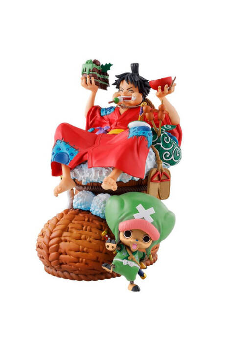 One Piece Petitrama DX Mini Statua Logbox ReBirth - 11 Cm Megahouse