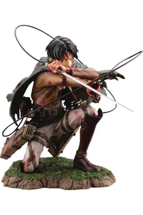 Attack on Titan PVC Statue Levi Ackerman ARTFX J Fortitude ver. 17 cm Kotobukiya