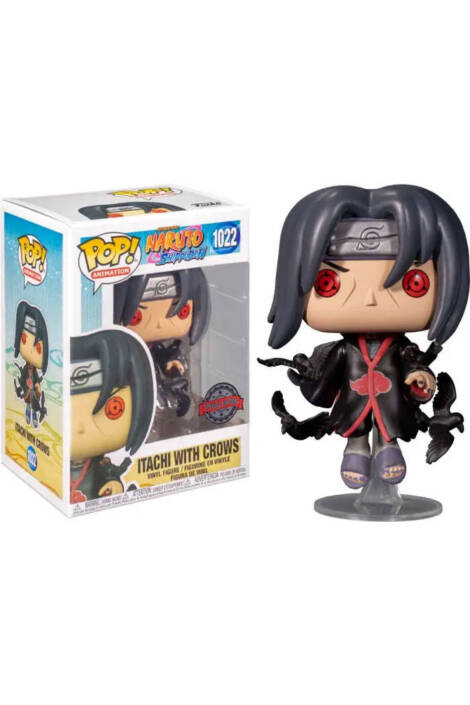 Naruto Shippuden POP! Animation 1022 Vinyl Figure Itachi with crows 9 cm - Special edition