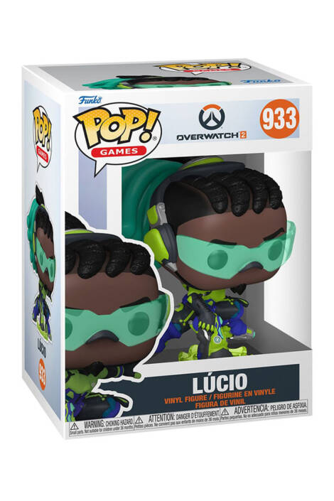 Overwatch 2 POP! Games 933 Vinyl Figure Lúcio 9 cm