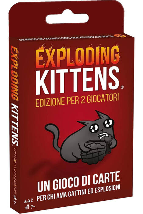 Exploding kittens - Edizione per due giocatori