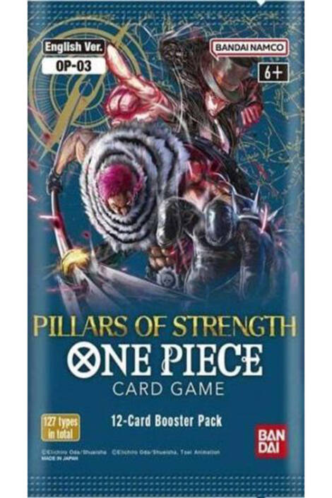 One Piece Card Game OP-03 Pillars of strength - Play Booster Pack [ENG]