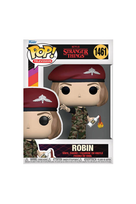 Stranger Things POP! TV Vinyl Figure Hunter Robin with Cocktail 9 cm