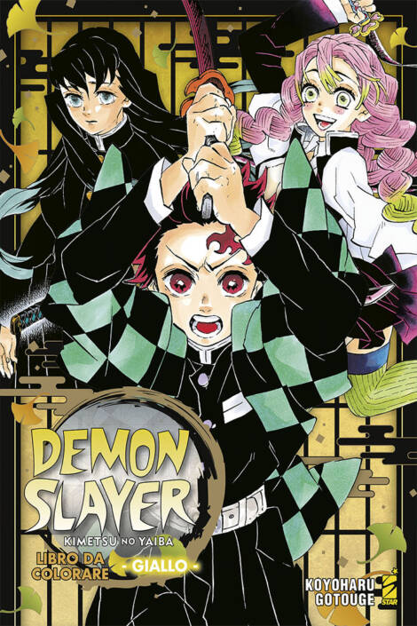 Demon slayer - Libro da colorare 5 - Giallo