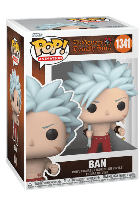 The seven deadly sins POP! Animation 1341 Vinyl Figure Ban 9 cm