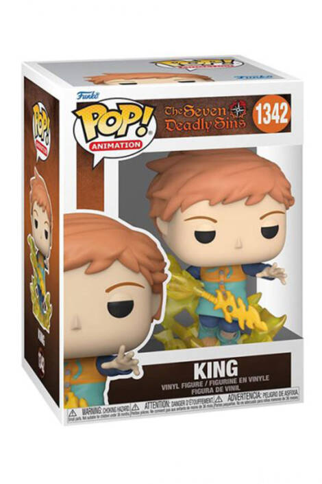 The seven deadly sins POP! Animation 1342 Vinyl Figure King 9 cm