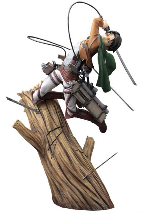 Attack on Titan ARTFXJ Statue 1/8 Levi Renewal Package Ver. 28 cm