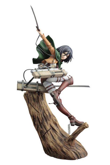 Attack on Titan ARTFXJ Statue 1/8 Mikasa Ackerman Renewal Package Ver. 35 cm