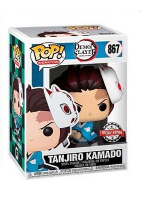 Demon Slayer: Kimetsu no Yaiba POP! Animation 867 Vinyl Figure Tanjiro Kamado 9 cm - Special edition