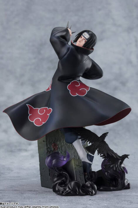 Naruto Shippuden FiguartsZERO Extra Battle PVC Statue Itachi Uchiha -The Light & Dark of the Mangekyo Sharingan- 24 cm