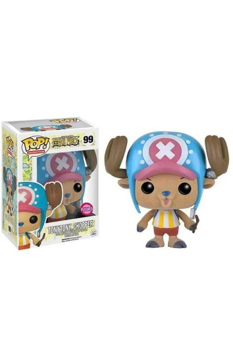 One Piece POP! Animation 99 Vinyl Figure Tony Tony Chopper - Flocked