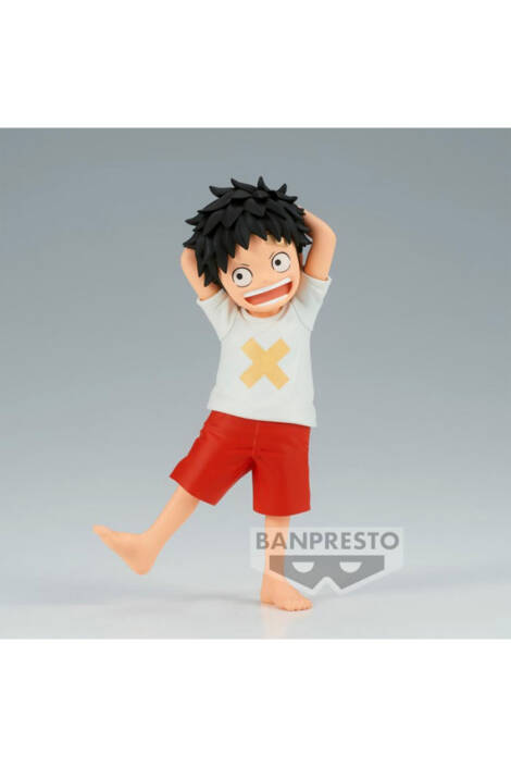 One piece Red PVC Statue Monkey D. Luffy DXF-The Grandline 12 cm Banpresto