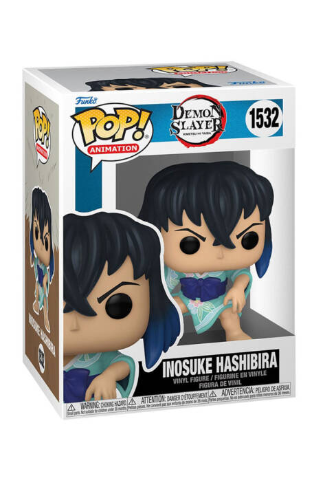 Demon Slayer: Kimetsu no Yaiba POP! Animation 1532 Vinyl Figure Inosuke Hashibira 9 cm