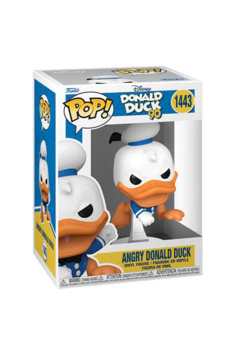 Disney Donald Duck 90 POP! 1443 Vinyl Figure Angry Donald Duck 9 cm