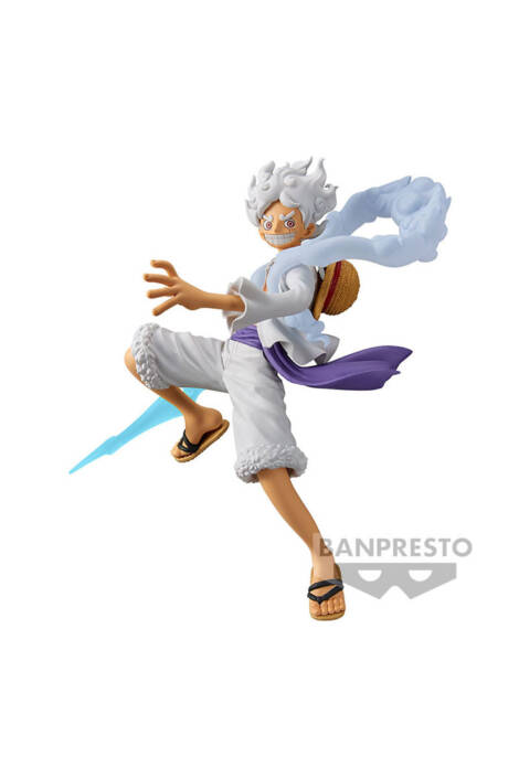 One Piece PVC Statue Monkey D. Luffy Gear 5 DFX The Grand Line series Extra 15 cm Banpresto