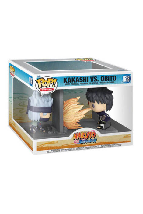 Naruto Shippuden POP! Moment 1618 Vinyl Figures Kakashi vs. Obito 9 cm