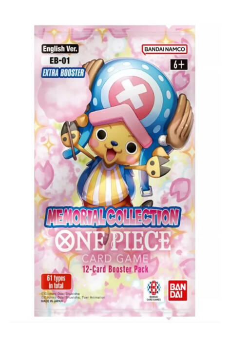 One Piece Card Game EB-01 Extra Booster Memorial Collection - Booster Pack Bustina [ENG]