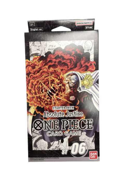 One Piece Card Game ST-06 Absolute Justice (Starter Deck) [ENG]