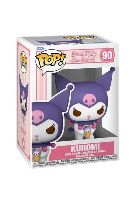 Hello Kitty and friends POP! 90 Vinyl Figure Kuromi 9 cm