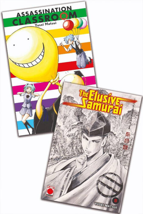 The elusive samurai 08 + Assassination classroom 1 variant - Bundle