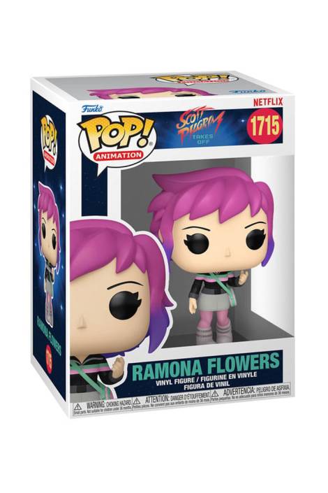 Scott Pilgrim takes off POP! Animation 1715 Vinyl Figure Ramona Flowers 9 cm