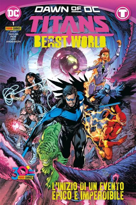 Titans: Beast world #1