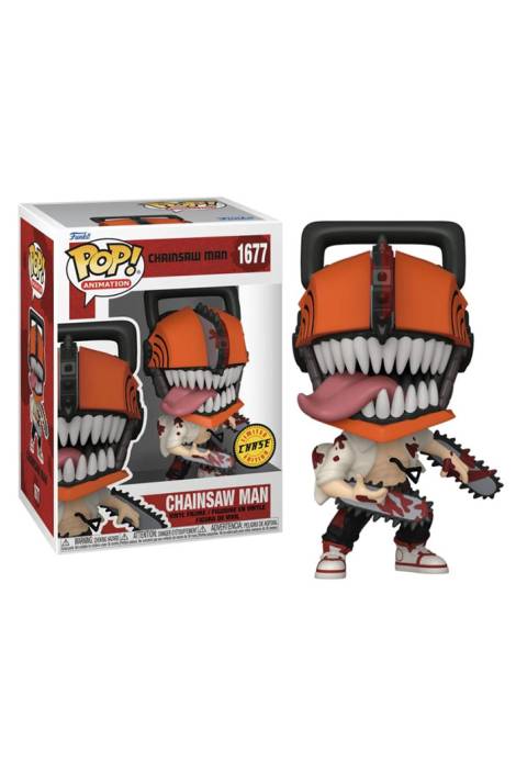 Chainsaw Man POP! Animation 1677 Vinyl Figure Chainsaw Man 9 cm - Chase limited edition