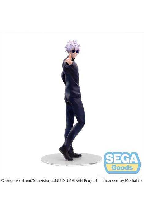 Jujutsu Kaisen Luminasta PVC Statue Kaigyoku/Gyokusetsu "Satoru Gojo" Strong Duo 20 cm Sega Goods