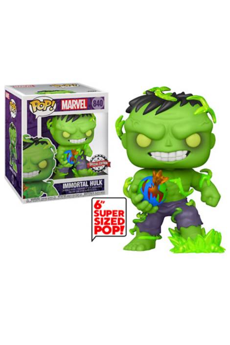 Hulk Super Size POP! Marvel 840 Vinyl Figure Immortal Hulk 16 cm - Special edition