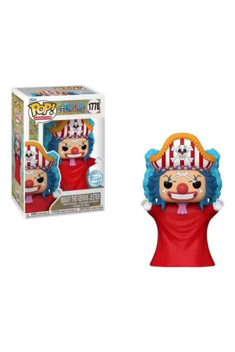 One Piece POP! Animation 1778 Vinyl Figure Buggy the genius jester 9 cm - Special edition