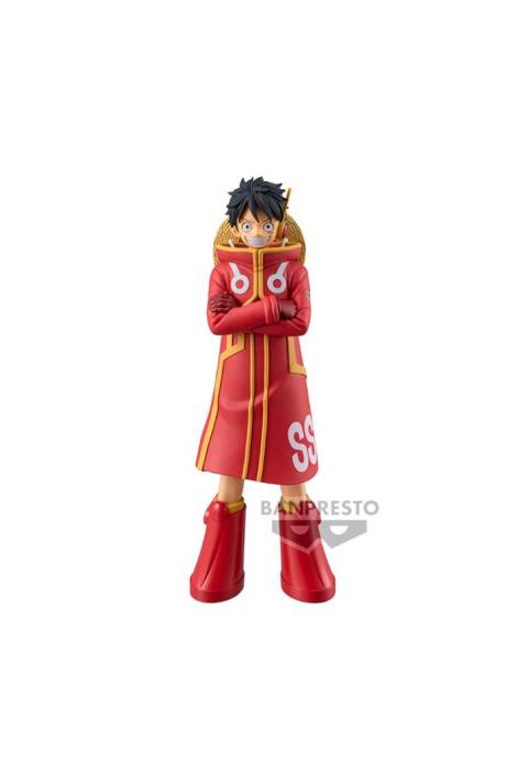 One piece PVC Statue Monkey D. Luffy Egghead DFX The Grandline Men 16 cm Banpresto