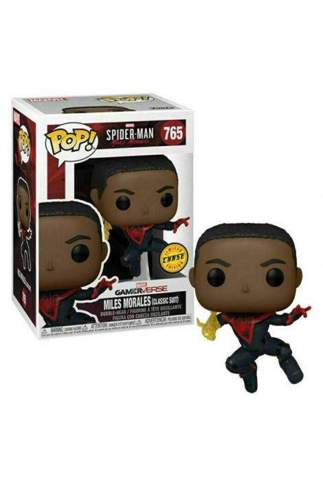 Spider-man: Miles Morales POP! 765 Vinyl figure Miles Morales (Classic Suit) 9 cm - Chase limited edition