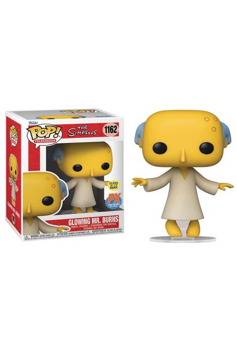 The Simpsons POP! Television 1162 Vinyl Figure Glowing Mr. Burns 9 cm - Special edition Glows in the dark