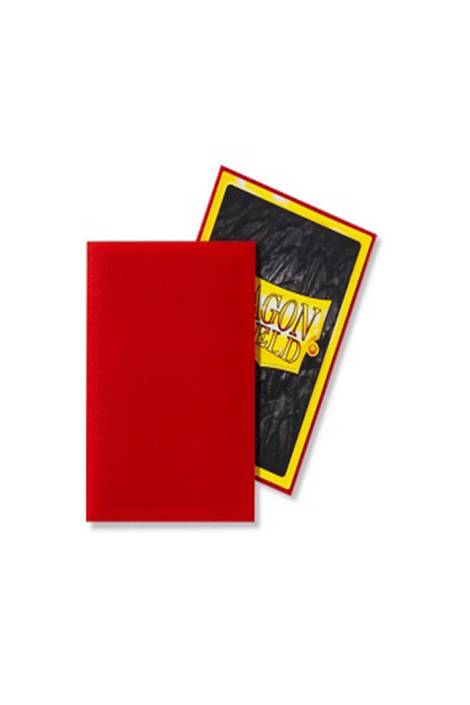 Dragon shield - Card sleeves Japanese size 60 Matte - Crimson