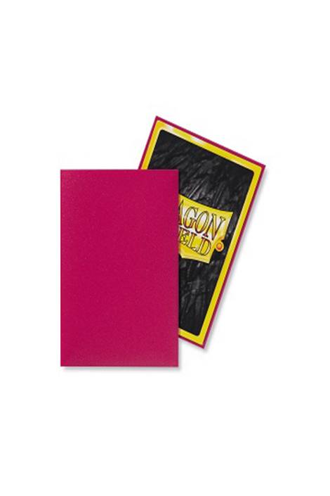 Dragon shield - Card sleeves Japanese size 60 Matte - Magenta