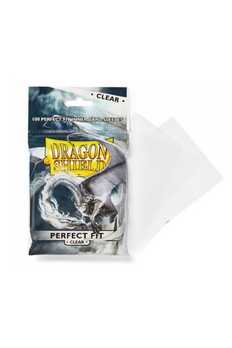 Dragon shield - Perfect fit inner card sleeves x100 clear