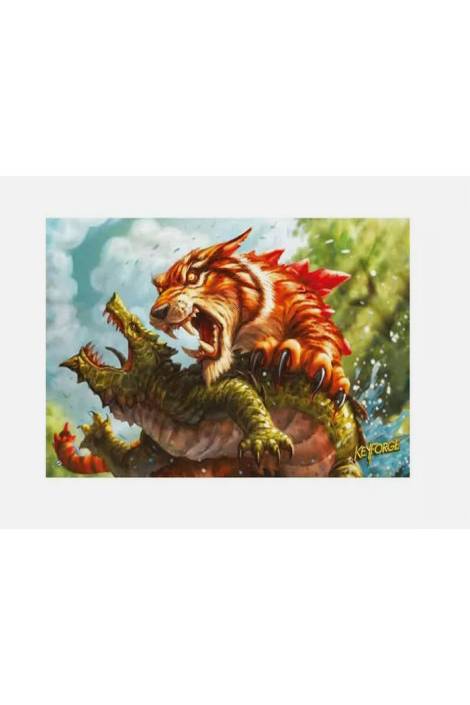 Keyforge - Tigre possente - Playmat