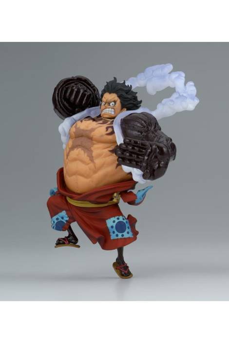 One piece PVC Statue Monkey D. Luffy King of Artist Gear 4th Special Version A Boundman 14 cm Banpresto