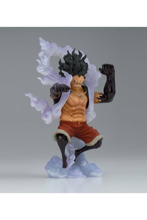 One piece PVC Statue Monkey D. Luffy King of Artist Gear 4th Special Version B Snakeman 14 cm Banpresto