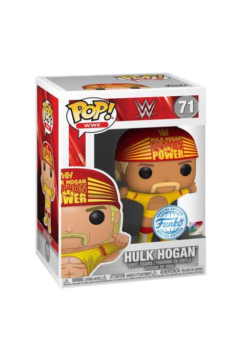 Wrestlemania POP! WWE 71 Vinyl Figure Hulk Hogan 9 cm - Special edition