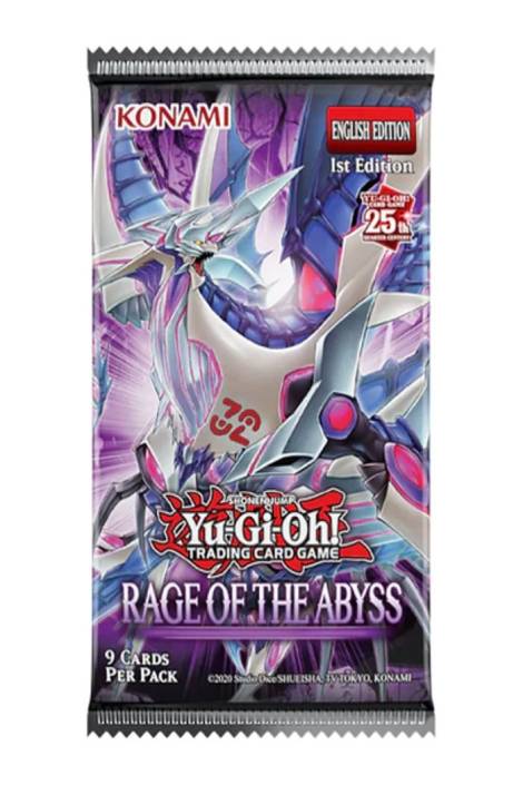 Yu-Gi-Oh! - Rage Of The Abyss Booster Pack - Bustina EN