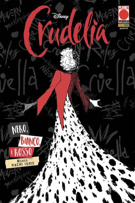 Crudelia - Nero bianco e rosso - Il manga