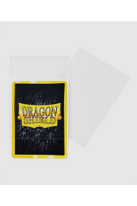 Dragon shield - Card sleeves Japanese size 60 Matte - Clear