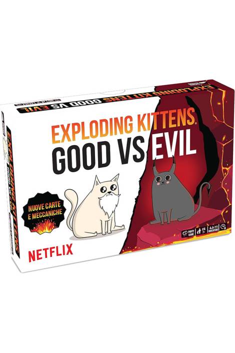 Exploding kittens - Good vs evil