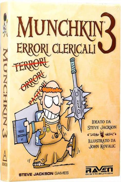 Munchkin 3 - Errori clericali