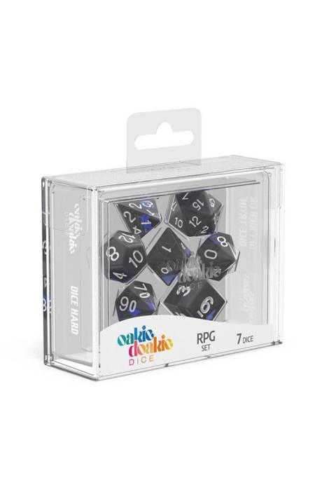 Oakie doakie dice - RPG set - Enclave, Sapphire