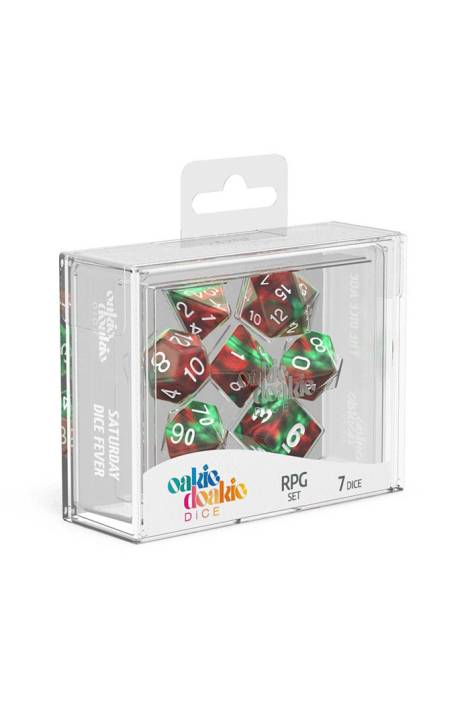 Oakie doakie dice - RPG set - Gemidice, Bloody Jungle