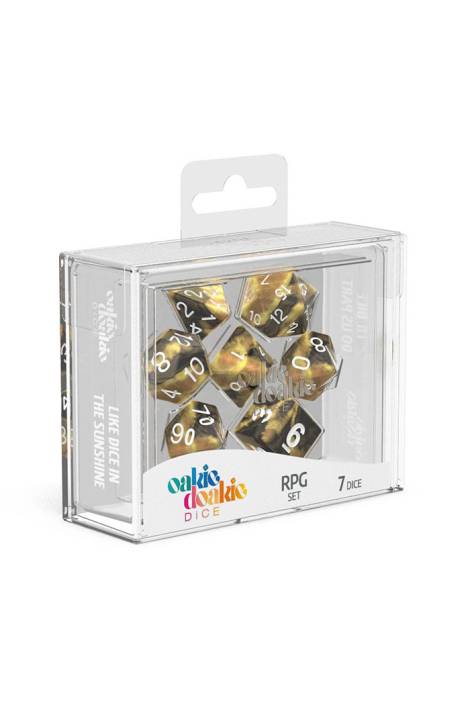 Oakie doakie dice - RPG set - Gemidice, Hornet