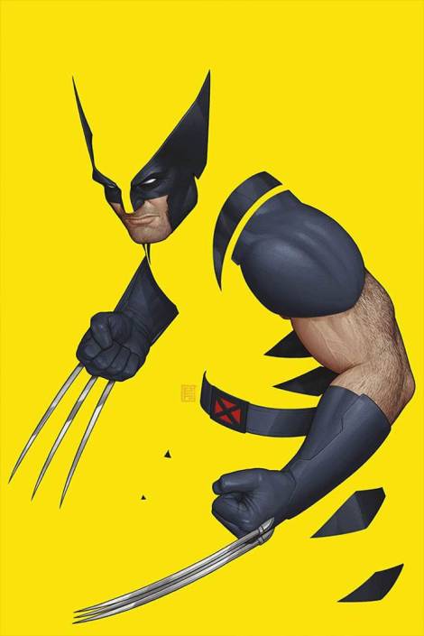 Wolverine #456 (1) - Negative space variant